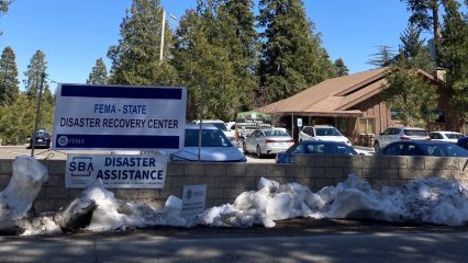 The FEMA Disaster Recovery Center in Twin Peaks.
